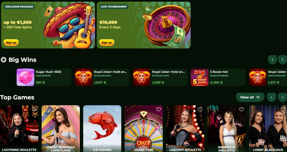 Casinacho Casino su mobile — app Android e browser iPhone
