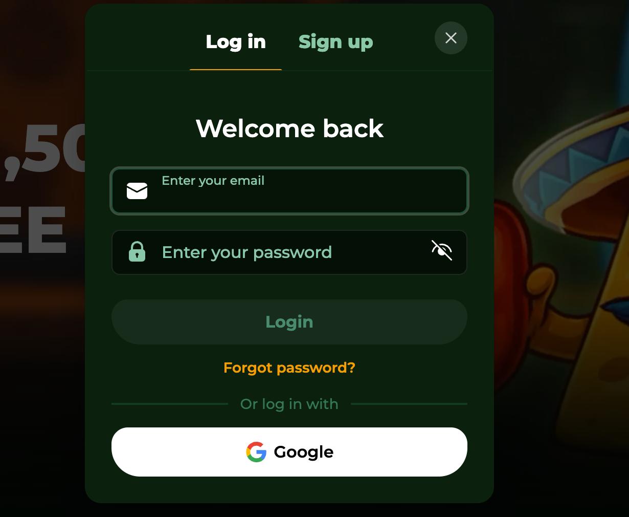 Accesso e gestione della dashboard su Casinacho Casino